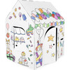 32" x 26.5" x 40.5 Decorate & Personalize Cardboard Playhouse Birthday Edition - Playhouses - 2
