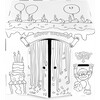 32" x 26.5" x 40.5 Decorate & Personalize Cardboard Playhouse Birthday Edition - Playhouses - 3