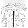 32" x 26.5" x 40.5 Decorate & Personalize Cardboard Playhouse Birthday Edition - Playhouses - 5