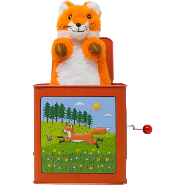 Fox Jack-in-the-Box Toy