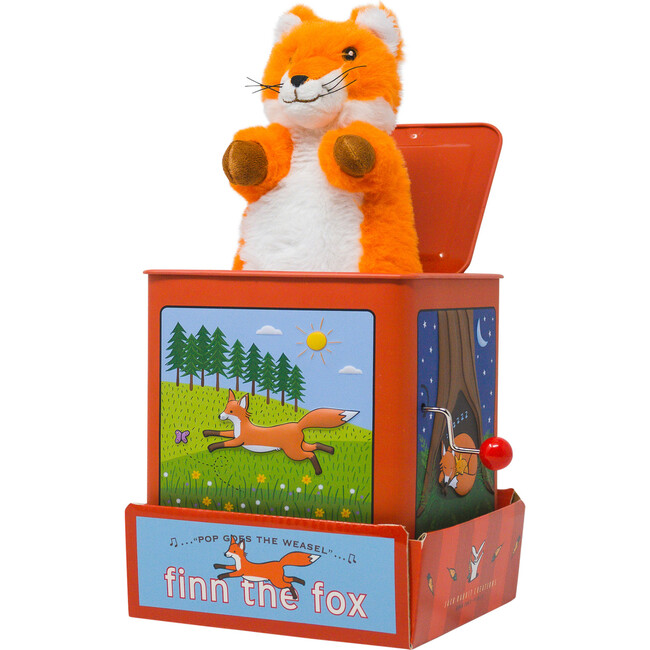 Fox Jack-in-the-Box Toy - Developmental Toys - 6