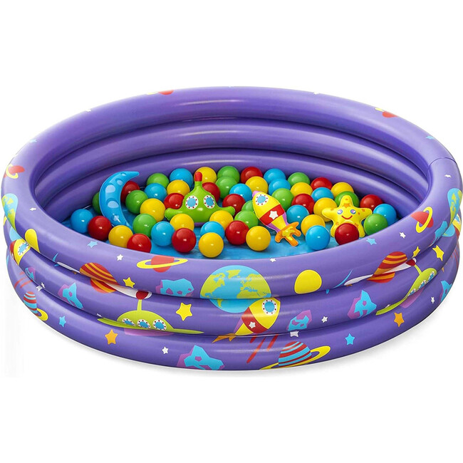 Up, In & Over Intergalactic Surprise Ball Pit w/ 54 Colorful Play Balls
