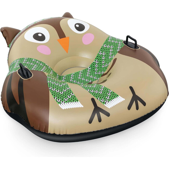 50" x 48" Inflatable Snow Tube- Snow Oakley The Owl