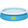 60" x 60" Inflatable Circle Kiddie Pool - Pool - 1 - thumbnail