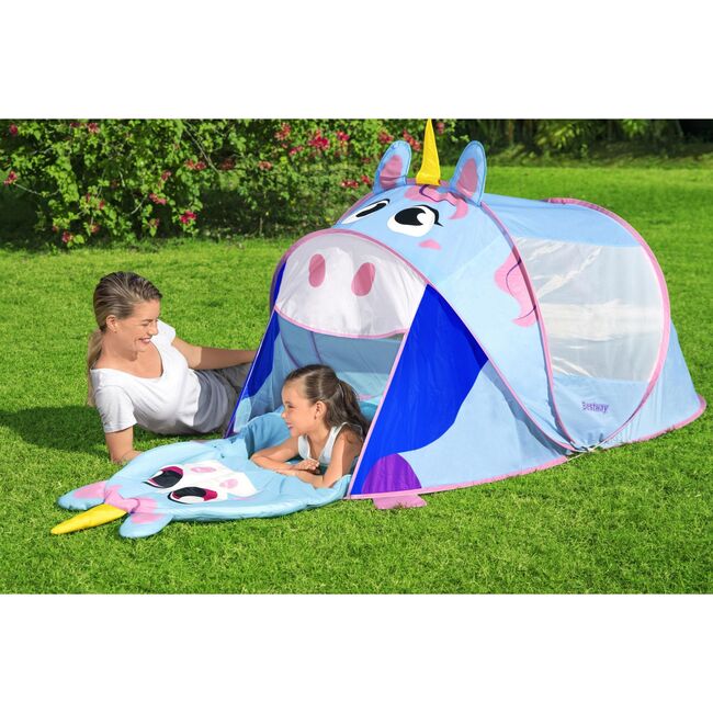 71.65" x 37.80" x 31.89" Unicorn Play Pop-up Tent - Play Tents - 2