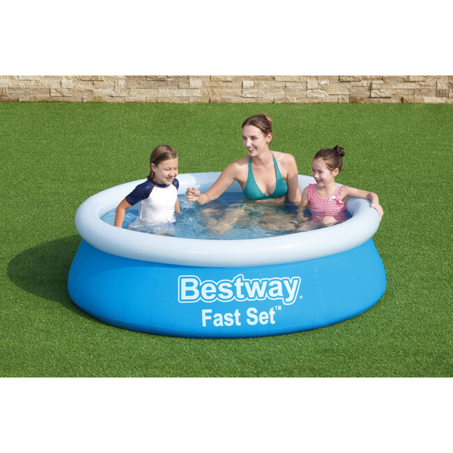 6' x 20" Fast Set Round Inflatable Pool - Pool - 2