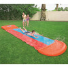 H2OGO! 18 Foot Inflatable Double Water Slide - Pool Floats - 2