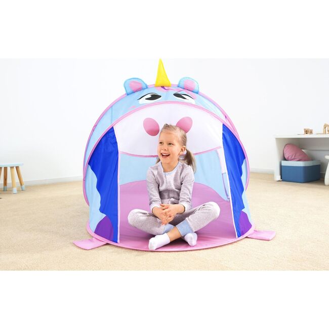 71.65" x 37.80" x 31.89" Unicorn Play Pop-up Tent - Play Tents - 3