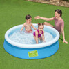 60" x 60" Inflatable Circle Kiddie Pool - Pool - 2