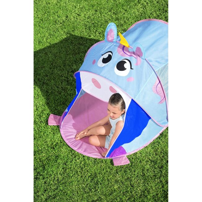 71.65" x 37.80" x 31.89" Unicorn Play Pop-up Tent - Play Tents - 4