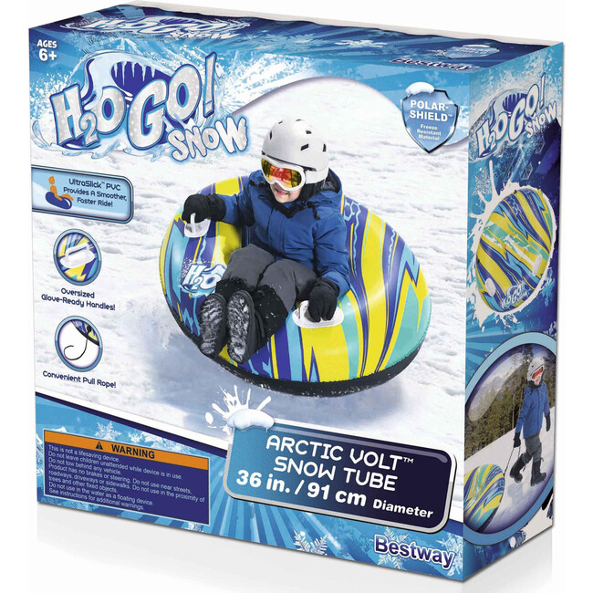 Arctic Volt - 36" Inflatable Snow Tube - Snow Tubes - 8