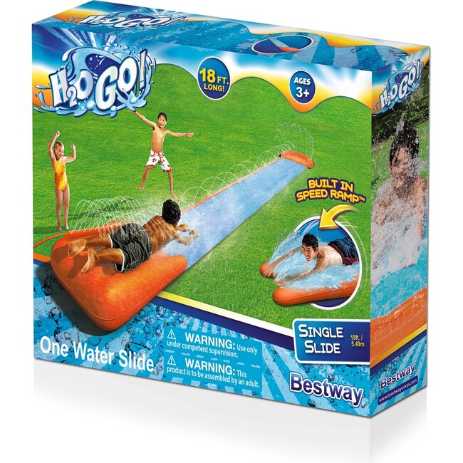 H2OGO! 18 Foot Single Water Slide - Lawn Water Slides - 7