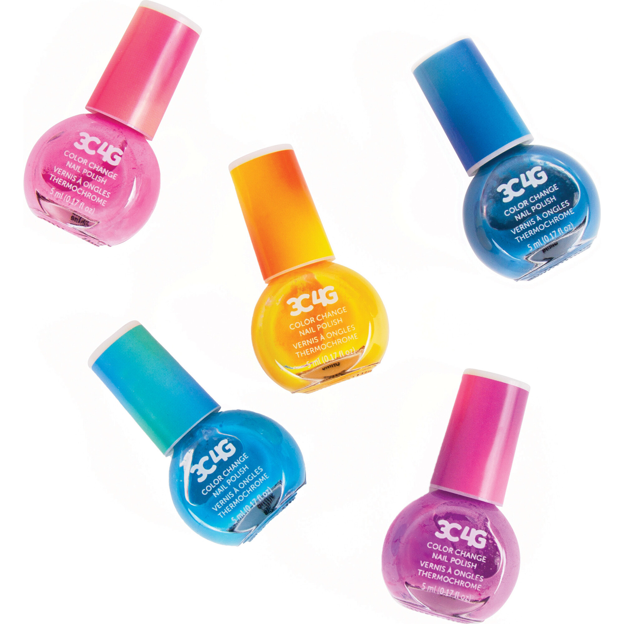 3C4G: Color Changing Nail Polish Set - Arts & Crafts - 1