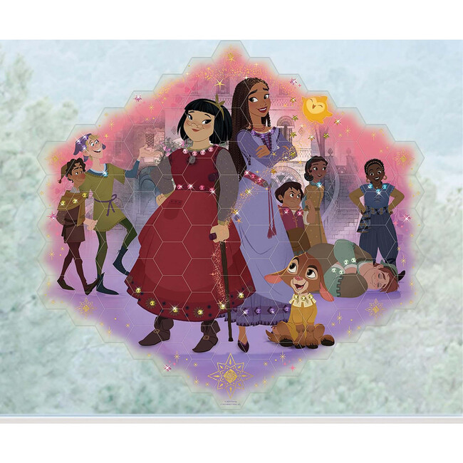 Disney Make It Real Window Art - Wish  Asha, Dahlia, and Cast Edition - Activities - 2