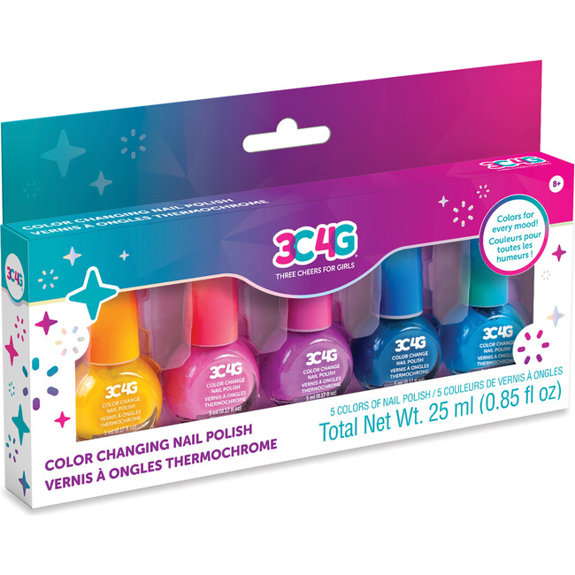 3C4G: Color Changing Nail Polish Set - Arts & Crafts - 2