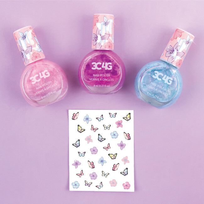 3C4G: Butterfly Nail Polish Trio - Arts & Crafts - 2