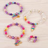Rainbow DIY Colorful Dream Jewelry Kit - Create 3 Unique Charm Bracelets & A Ring - Fashion & Beauty Kits - 3
