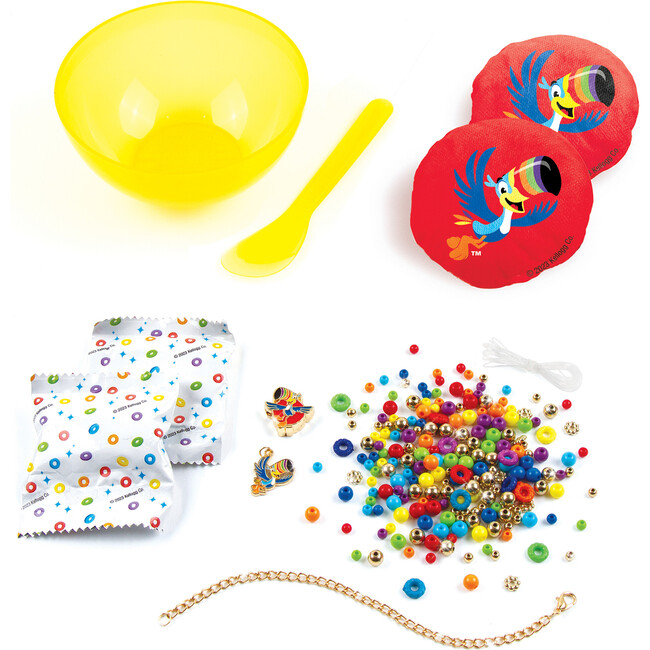 Kellogg's Cerealsly Cute - Froot Loops DIY Bracelet Kit - Arts & Crafts - 3