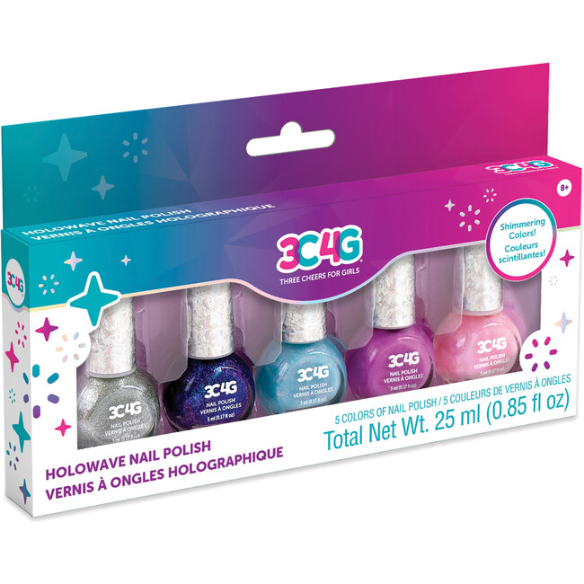 3C4G: Holowave Nail Polish Set - Arts & Crafts - 4