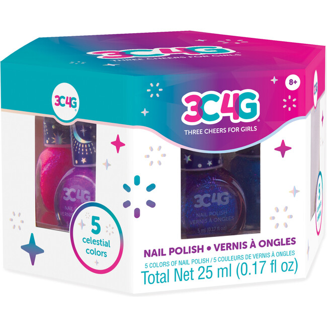 3C4G: Celestial Nail Polish Hexagon - Arts & Crafts - 4