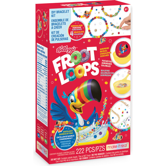 Kellogg's Cerealsly Cute - Froot Loops DIY Bracelet Kit - Arts & Crafts - 5