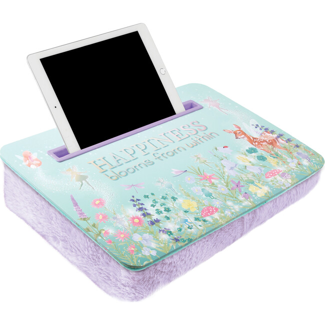 3C4G: Fairy Garden Lap Desk - Green & Purple, Portable Plush Desk - Activities - 3