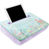 3C4G: Fairy Garden Lap Desk - Green & Purple, Portable Plush Desk - Activities - 3