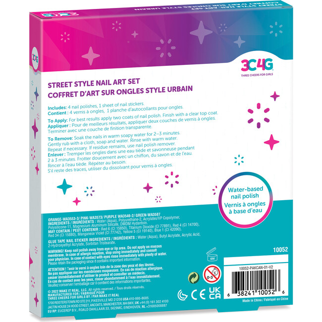 3C4G: Graffiti: Street Style Nail Art Set - Arts & Crafts - 5