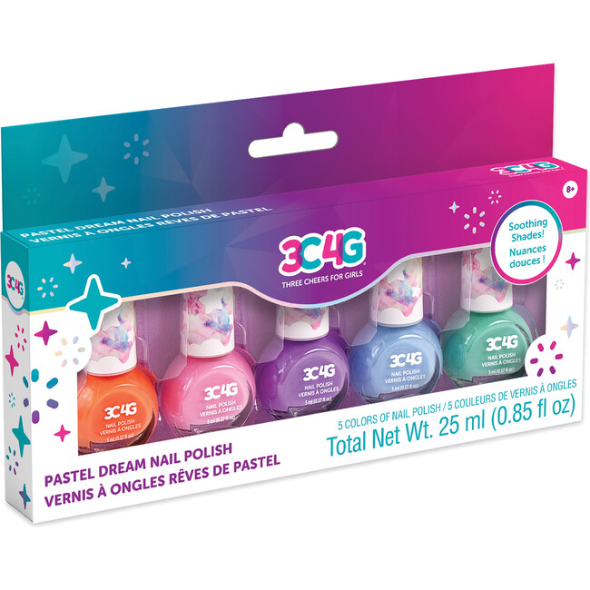 3C4G: Pastel Dreams Nail Polish Set - Arts & Crafts - 4
