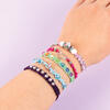 Rainbow DIY Bling Bracelets Kit - Create 5 Unique Cord Charm Bracelets - Arts & Crafts - 4
