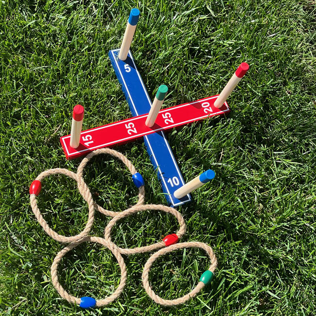 B3 Giant Quoits - Wooden Ring Toss Game - Outdoor Games - 2