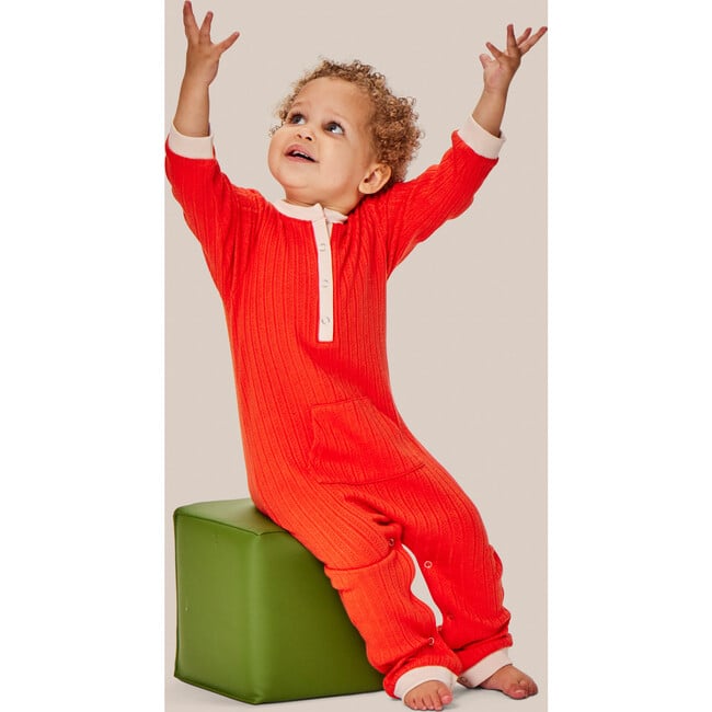 Durango Sleeper, Mandarin Red - Pajamas - 2