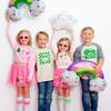 Lucky Patch St. Patrick's Day Tutu, Raspberry - Tutus - 2