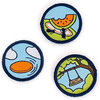 Park Patches - 3 Colorful Embroidered Hook and Loop Reward Patches, Incentive for Kids - Activities - 2