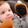 Rattle Mittens - Baby Faux Fur Rattle & Teething Mitten Toy - Gloves - 4