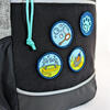 Backyard Fun Patches - 3 Colorful Embroidered Hook and Loop Reward Patches, Incentive for Kids - Activities - 3