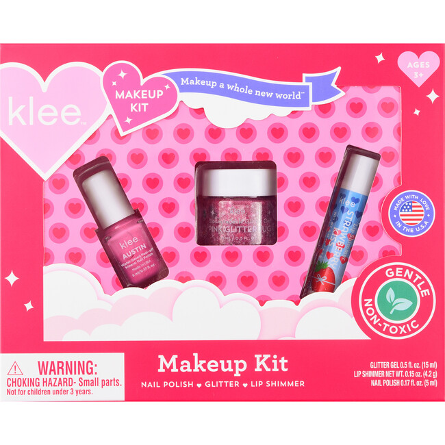 2024 Valentine's Collection! Klee Naturals Sweetheart Smooches Valentine's Sparkle Set