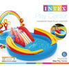 Rainbow Slide Inflatable Pool & Water Slide Ring Center - Lawn Water Slides - 4