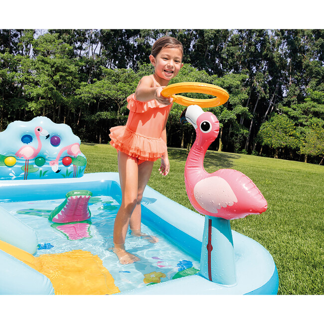 Inflatable Jungle Adventure Play Center Spray Kiddie Pool - Lawn Water Slides - 2