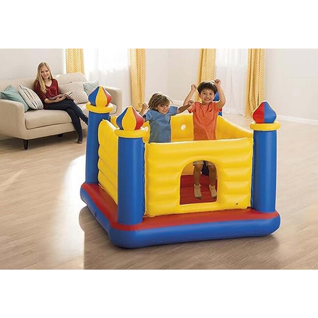 Inflatable Jump-O-Lene Castle Bouncer Indoor Outdoor Kids Jump Bounce House - Ball Pits - 2