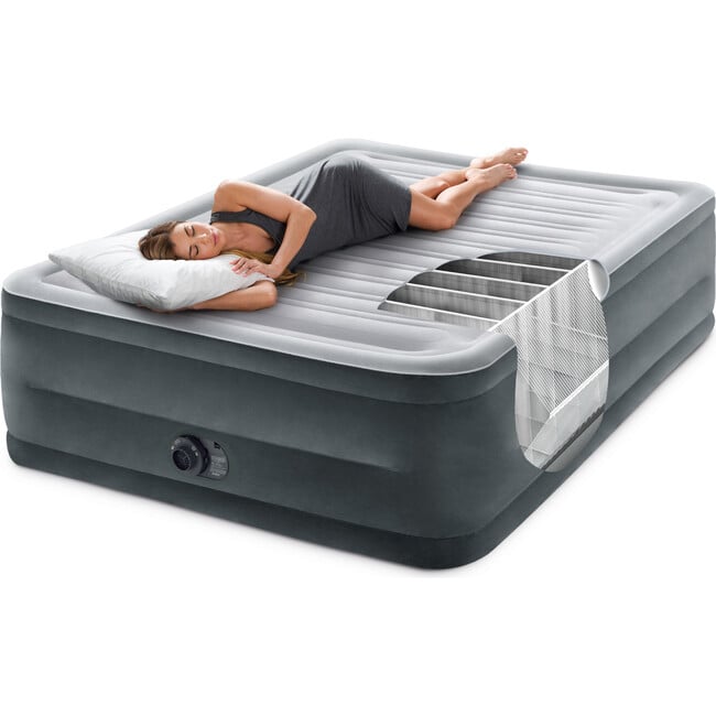 Dura-Beam Plus Series Hi-Rise Airbed With IP, Queen - Air Mattresses - 2