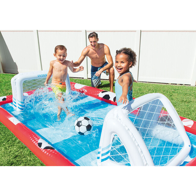 Action Sports Inflatable Pool Play Center - Lawn Water Slides - 2