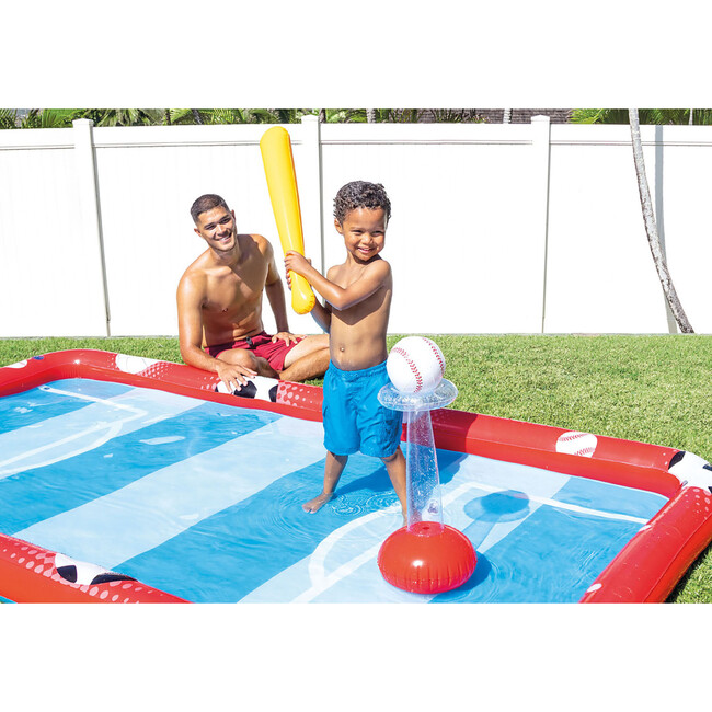 Action Sports Inflatable Pool Play Center - Lawn Water Slides - 3