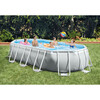 16.5ft x 9ft x 48in Prism Frame Outdoor Above Ground Oval Pool Set - Pool - 2