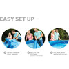 18'X 48 " Inflatable Pool w/ Filter Pump, Above Ground Pool Set - Pool - 3