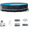 16ft x 48in Deluxe Above Ground Swimming Pool Set: 16ft x 48in - Pool - 5