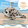 Sammy The Seal 12" Stuffed Plush Toy w/ Authentic Animal Sounds, for Kids Babies & Toddlers - Plush - 2