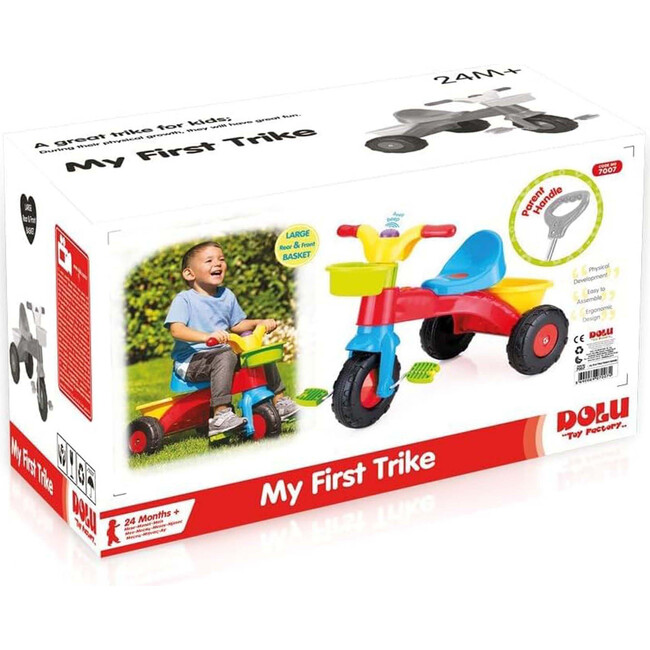 My First Trike Bike w/ Parental Control Handle Attachment - Outdoor Games - 3