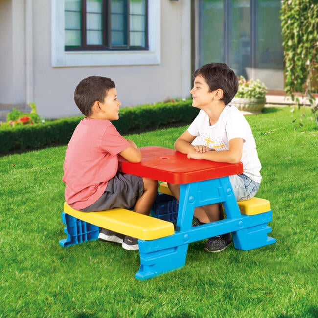 Children's Picnic Table for 4 - Outdoor Games - 3