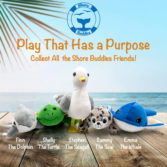 Sammy The Seal 12" Stuffed Plush Toy w/ Authentic Animal Sounds, for Kids Babies & Toddlers - Plush - 8